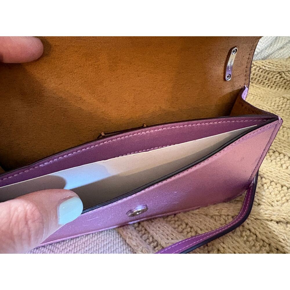 Coach Morgan Crossbody - Metallic Lilac - CO984 - Picture 10 of 12